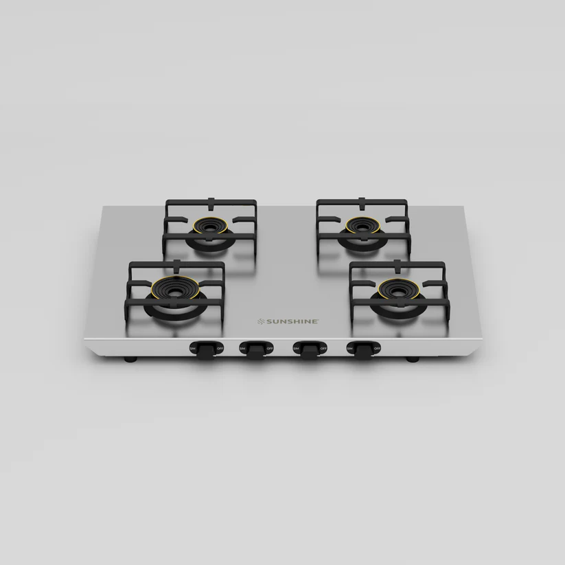 SUNSHINE gas stove 4 burner SHIELD PLUS
