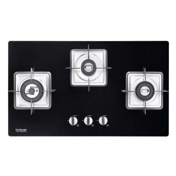 HINDWARE Tablet Hob 3 burner ROSIA PLUS