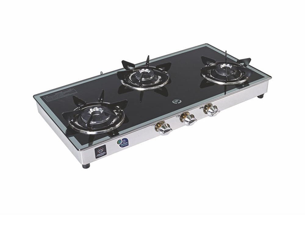 Glass Top 3 BR CRYSTAL GLITTER